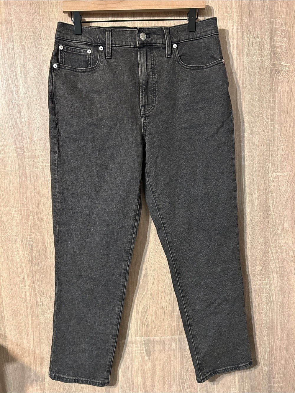 Madewell The Perfect Vintage Jean Washed Black Size 29